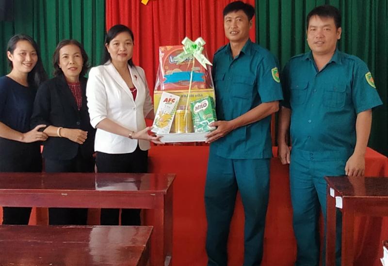 CHÚC MỪNG BAN CHỈ HUY QUÂN SỰ XÃ BÌNH PHƯỚC XUÂN (22/12)
