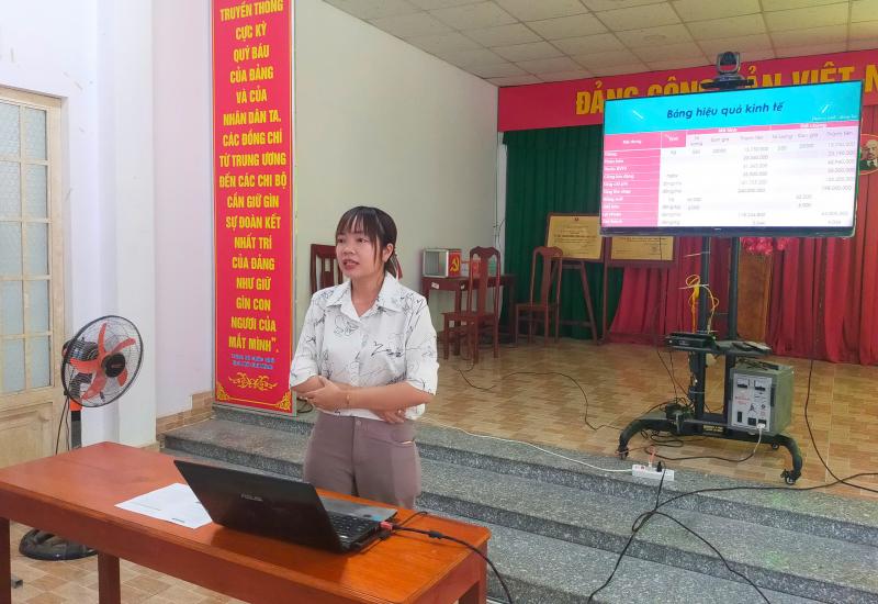 Hội thảo mô hình trồng xoài Việt GAP tại xã Bình Phước Xuân 